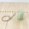 Small BobaMilk Tea Cup Key Chains Cute Bubble Tea Keychain KawaiiCar Keyring