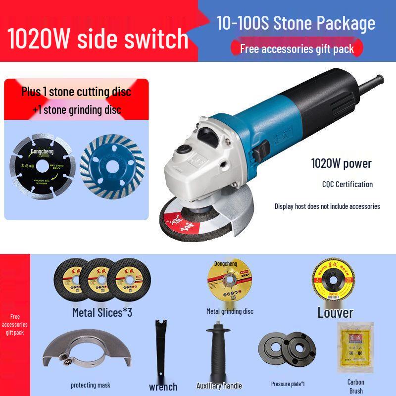 

Dongcheng Electric Angle Grinder CN plug (adapter included)