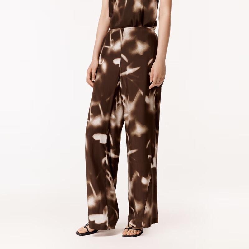 LESS 2024 Summer Mulberry Silk Casual Pants