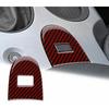 Car Interior Sticker Vinyl Decal for Chevrolet Corvette C6 2005-2007 Gear Shift Panel Cover Console Trim Accessory Black Style B