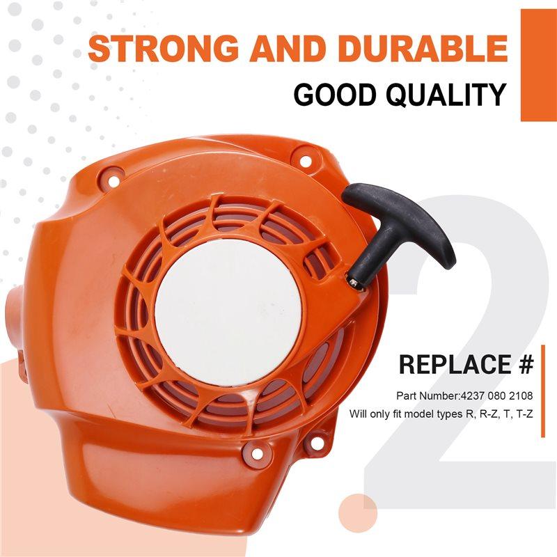 AAAF For Stihl HS81T Recoil Starter Replacement Part Number 4237 080 2108 Recoil Starter Pull
