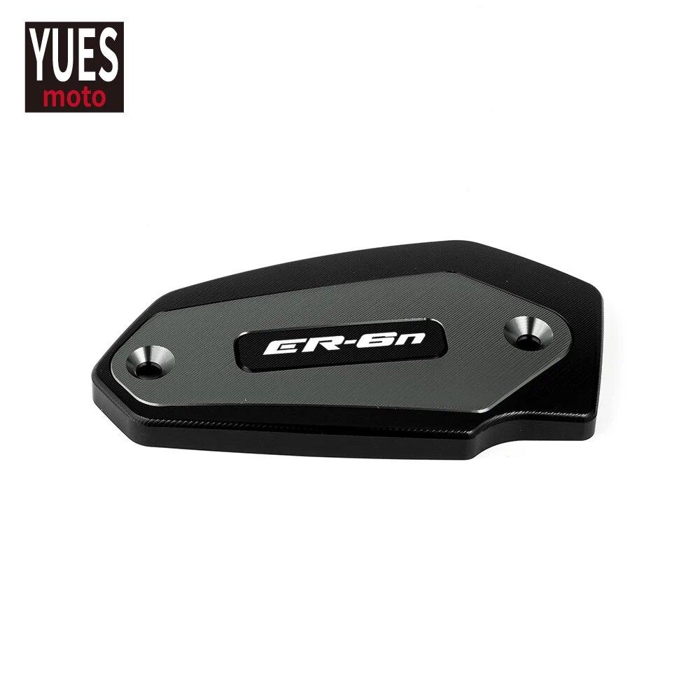 Moto Příslušenství CNC Přední a Zadní Brzdová Kapalina Válec Hlavní Nádržka Krytka Pro KAWASAKI ER6N ER 6N ER 6F 2009-2016