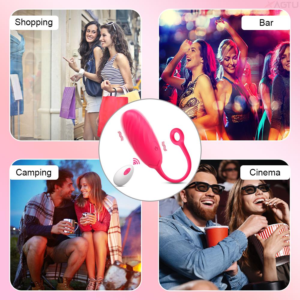 Vibrating Egg Remote Control Adult Sex Toys for Women Clitoris Stimulator G-Spot Vagina Vibrator Massage Sex Toys 18+