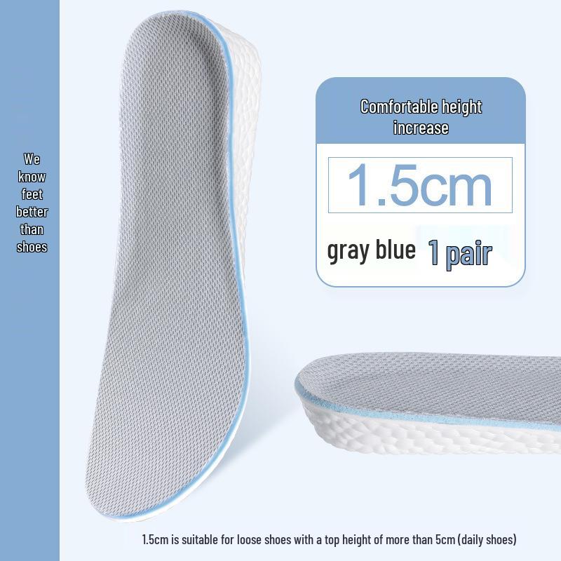 

Boost Height Sports Shoes: Universal Air Cushion Insoles for Men & Women 37