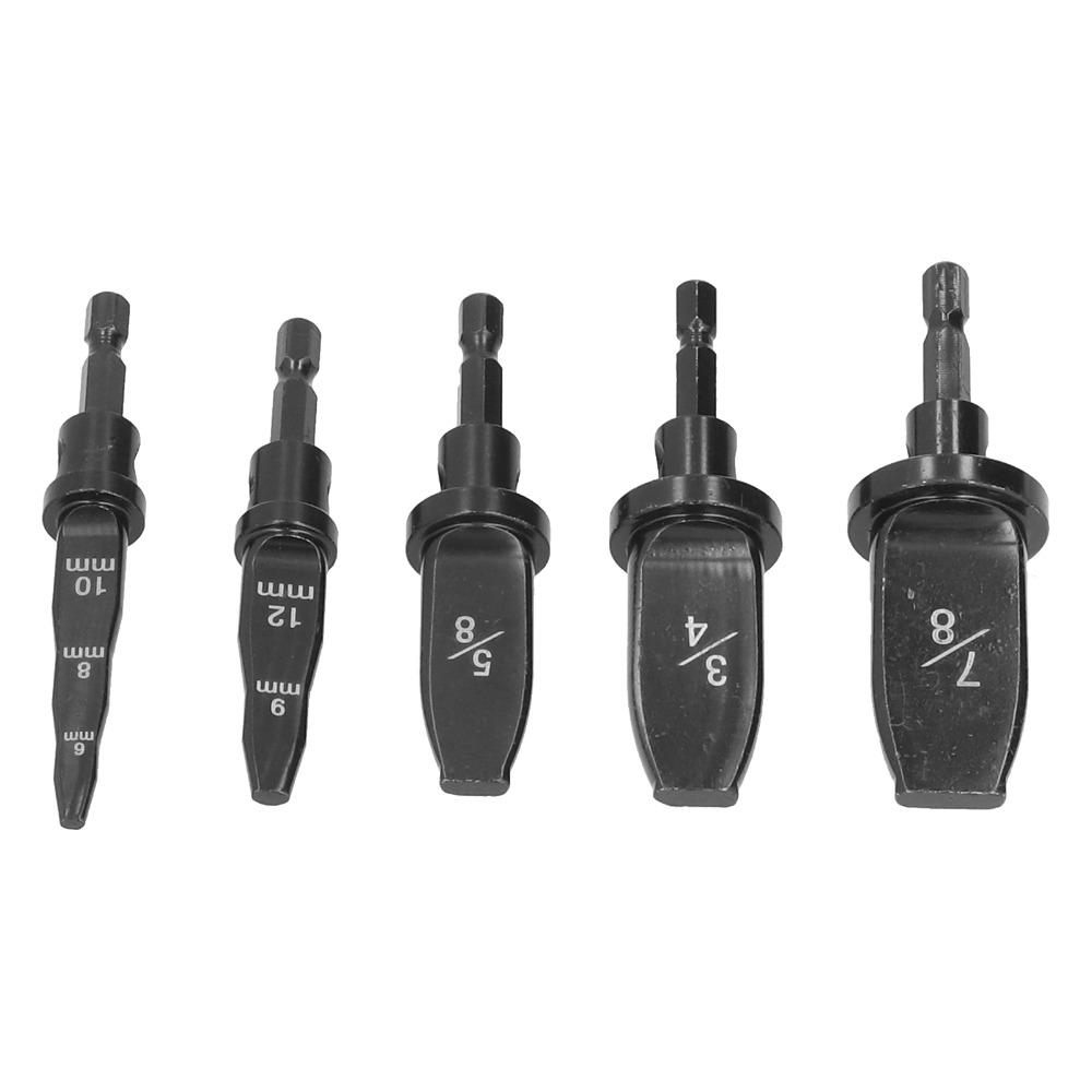 5pcs Durable Carbon steel Copper Pipe Expander Manual Precision Pipe Flaring Tool Tube Expander Plumbing