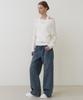 BIBYSEOB Off-Shoulder Pullover Knit Ivory [T61]