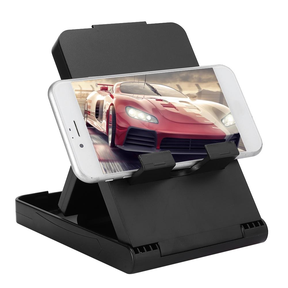 Foldable Game Console Play Stand for Switch Host Adjustable Support for NS StandBlack