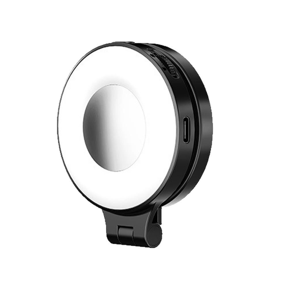 Portable Magnetic LED Selfie Ring Light for Streaming and Makeup