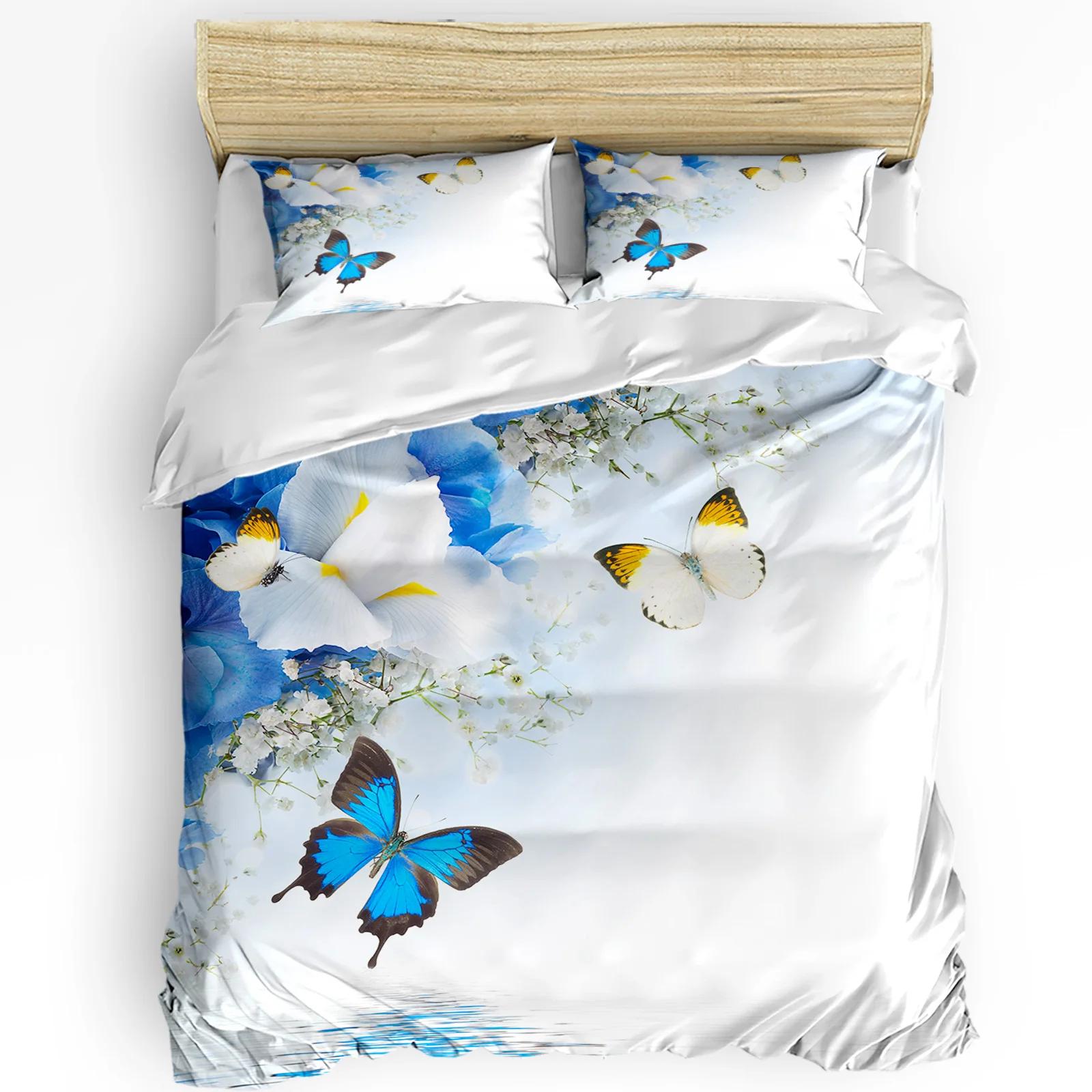 

Forest Fairy Flower Butterfly Girl Duvet Cover With Pillow Case Custom 3pcs Bedding Set Quilt Cover Double Bed Home Textile EU single(135x200cm)