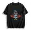 Live Fast Die Young Born To Be A Rock Star Punk Skull Wing Tee Pure Cotton T-shirt