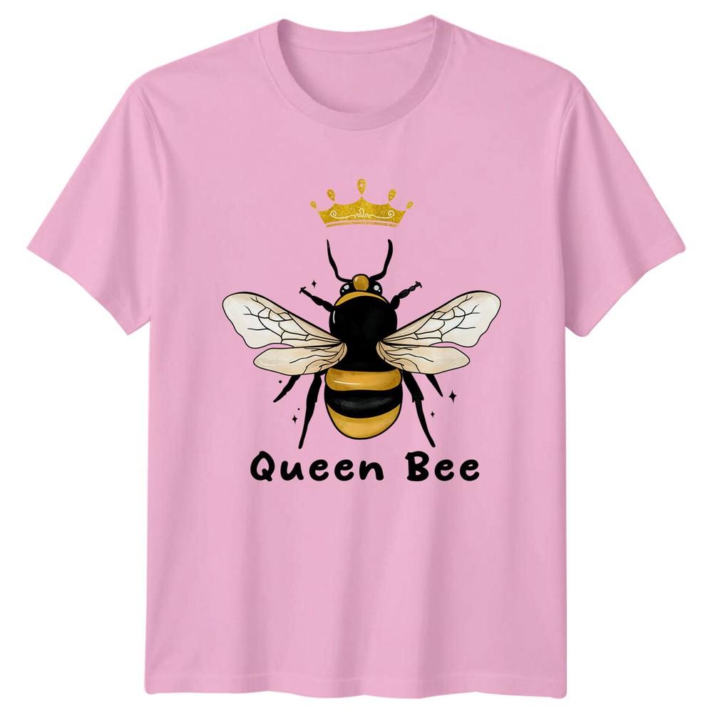 Queen Bee TShirt Nature Lover Bee Keeper Honeycomb Apiary Gift