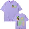 Rapper Feid Ferxxo Europe Fastest Tour 2025 Double Sided Print T Shirts Men Women Vintage Hip Hop High Quality Oversized T-shirt