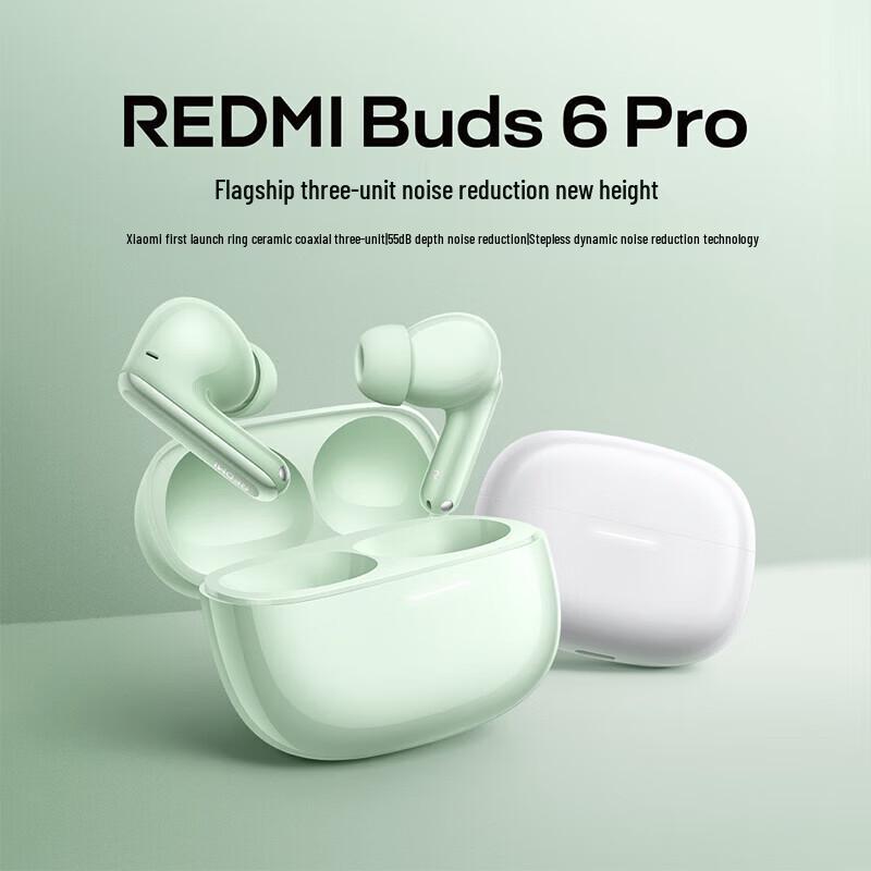 Xiaomi Redmi Buds 6 Pro True Wireless Noise Cancelling Earbuds