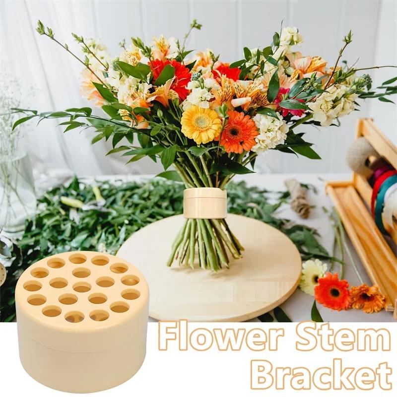 Spiral Ikebana Stem Holder Sturdy Clear Flower Arrangement Holder DIY Floral Art Accessory Table Centerpiece for Party Wedding