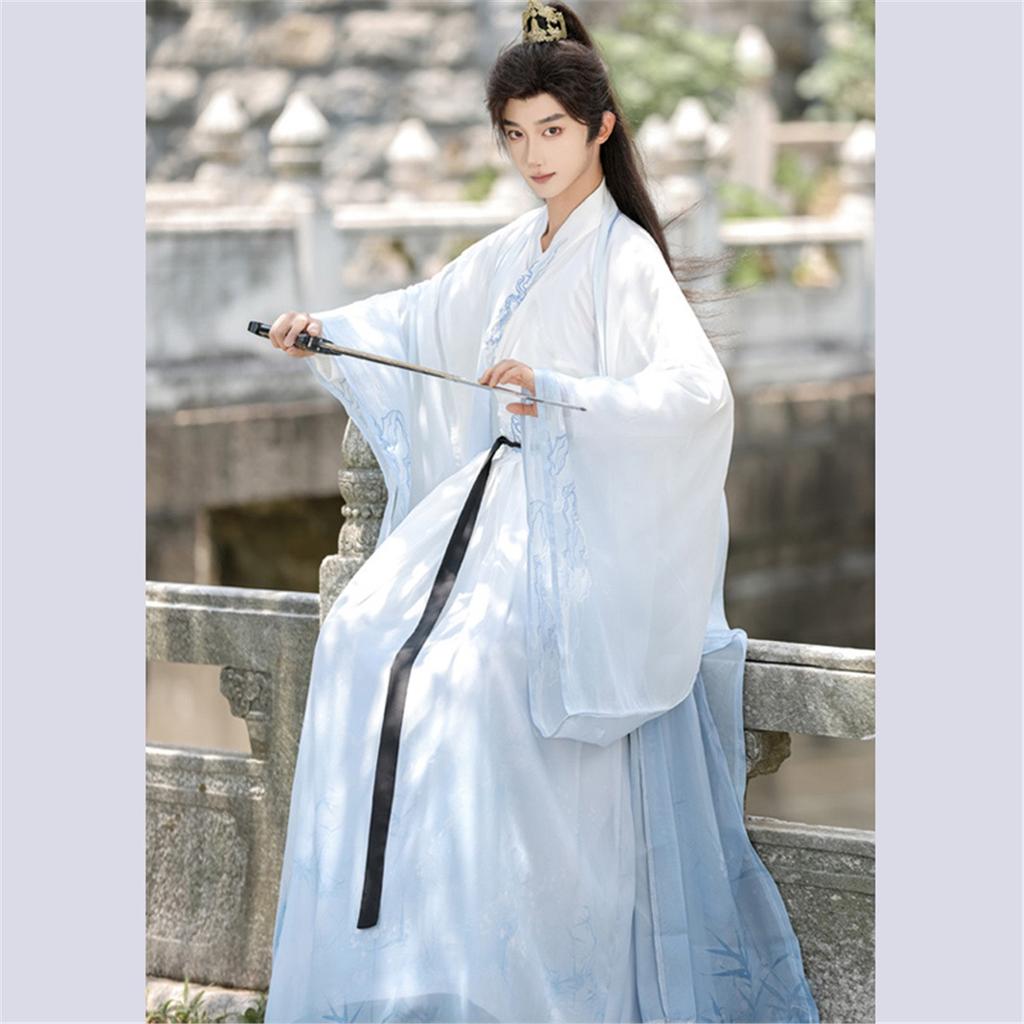 Chinese Song Dynasty Hanfu Provides Male Performance Stage Costumes And Knight Sets