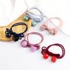 2pcs/set Fashion Cute Bowknot Hair Band for Girls Women Pink Ball Cube Decoration Headband Hair Accessories Holder Headwear Gift