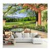 Mural de Paisaje 3D Sala de Estar Bosque Escenario Papel Tapiz Para Paredes Decoración del Hogar