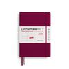 Leuchtturm 2026 January A5 Port Officially Imported Planner, Start, Weekly, Horizontal, Red, 372708,