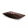 Tom Brown Faw035a 00198 205 Pebble Grain Three Line Tab Card Holder