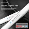 316 Stainless Steel Cute Children's Yuanbao Soup Spoon with Deepened Head and Thickened Handle