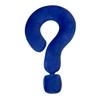Soft Office Nap Pillow Skin-friendly Neck Support Funny Question Mark Cervical Pillow  Bedding