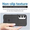 For Samsung Galaxy A35 5G TPU Phone Case Shockproof Cell Phone Cover with Square Grid Texture