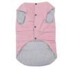 Dog Winter Coat Double Sided Wearable Cute Large Dog Warm Coat for Autumn and Winter Pink