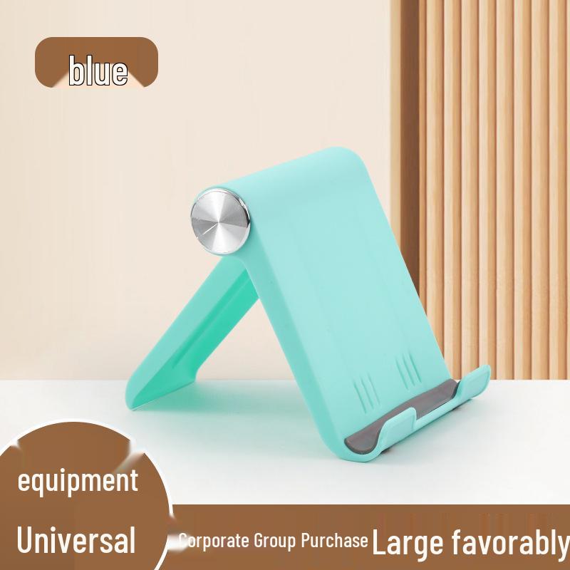 Foldable Desktop Phone & Tablet Stand - Compact Gift Holder No Packaging бирюзовый