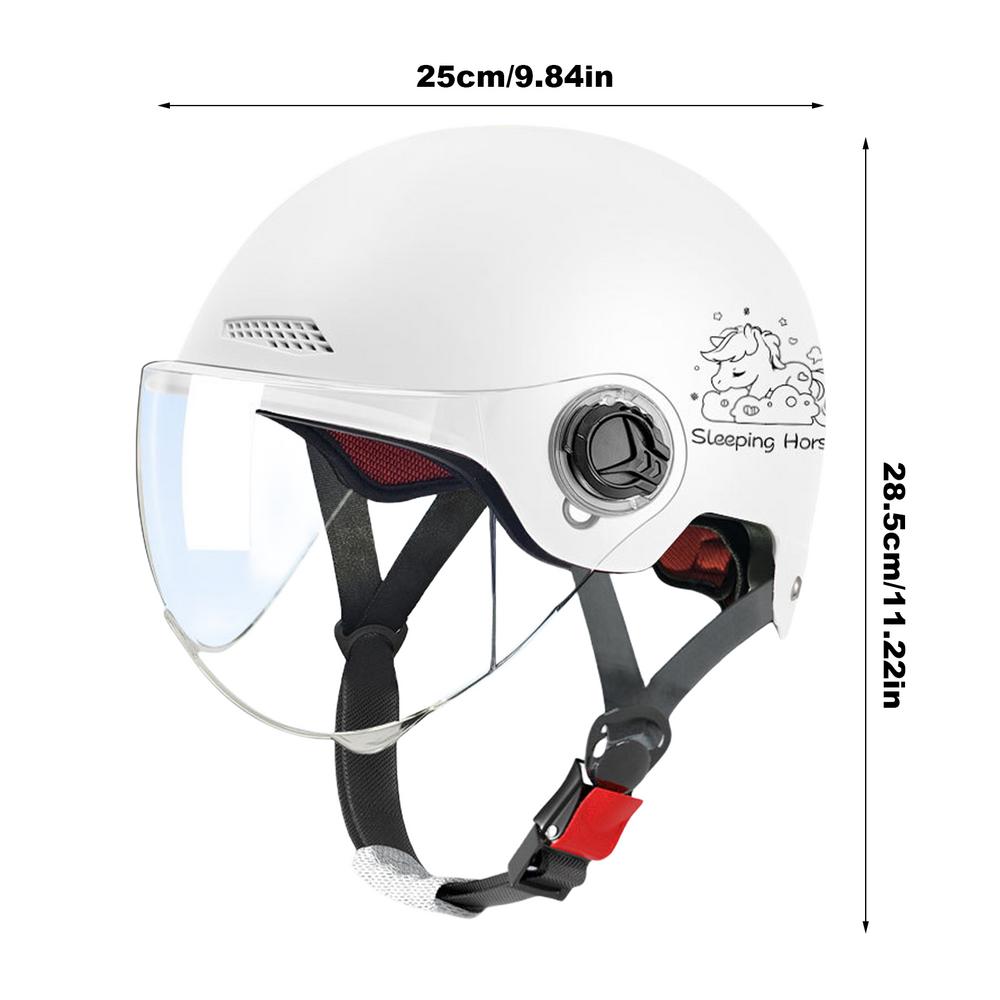 Motosiklet Kaskı Erkekler Kadınlar Için Klasik Retro Scooter Yarım Kask Ultralight Bisiklet Kask MTB Bisiklet Bisiklet Motosiklet Kask