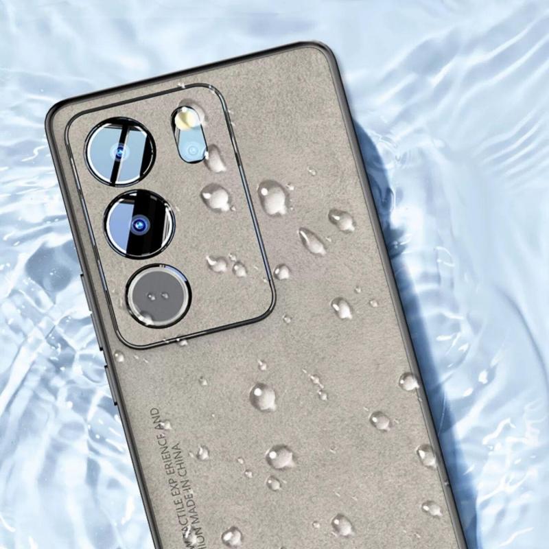 For Vivo V29 Case Luxury PU Leather Phone Back Cover For Vivo V29 Pro Lite V27 V27E V25 V23 5G Coque Silicone Shockproof Bumper