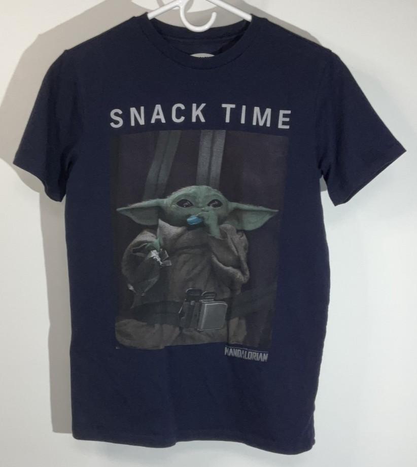Mandalorian Short Sleeve T-Shirt Youth Extra Large Blue S