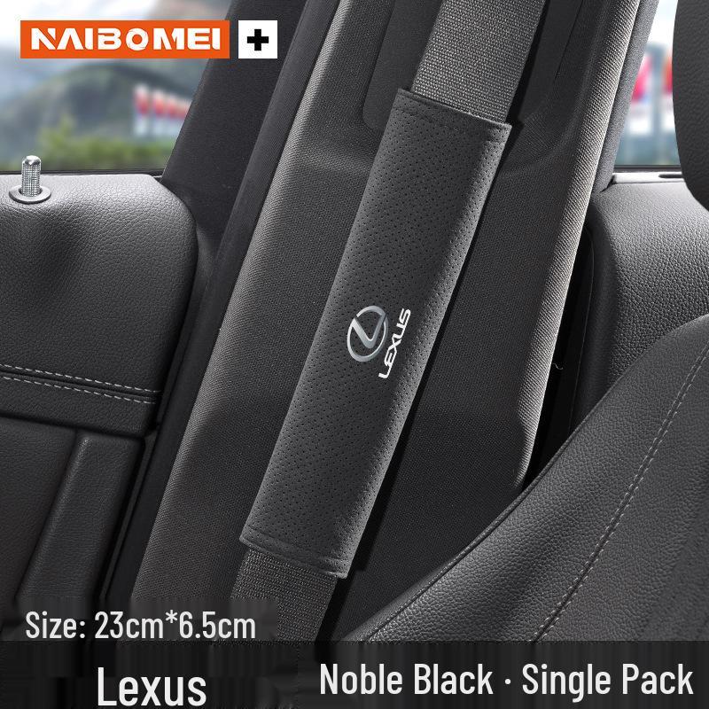 Lexus LS/ES/IS/RX/UX/NX/CT Seat Belt Shoulder Protectors To Prevent Neck Chafing.