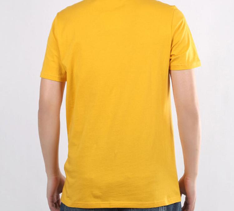 Puma T Shirts Men's Gold Crew Neck Moderate Straight Fit 596535-25