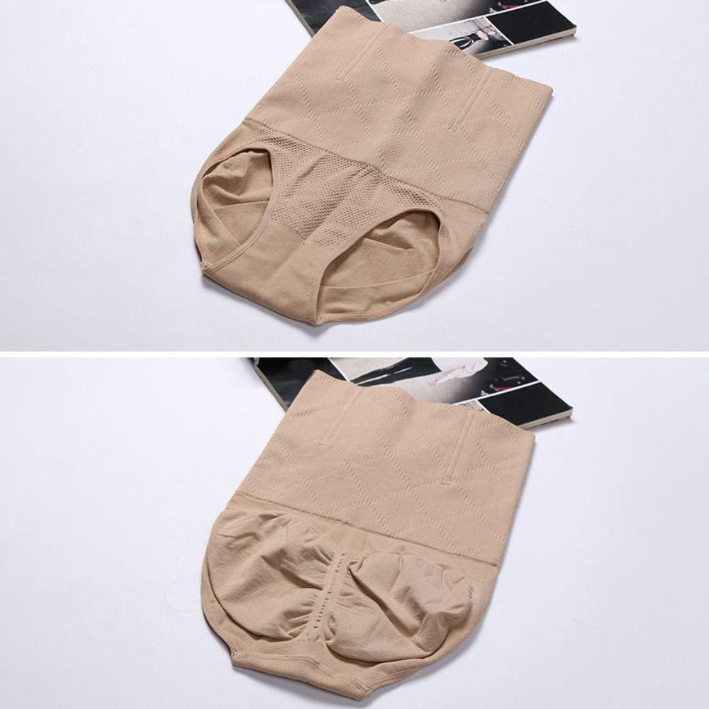 High Waist Tummy Control Panties Waist Trainer Bodyshape Briefs Lingerie Seamless Shapewear  Female