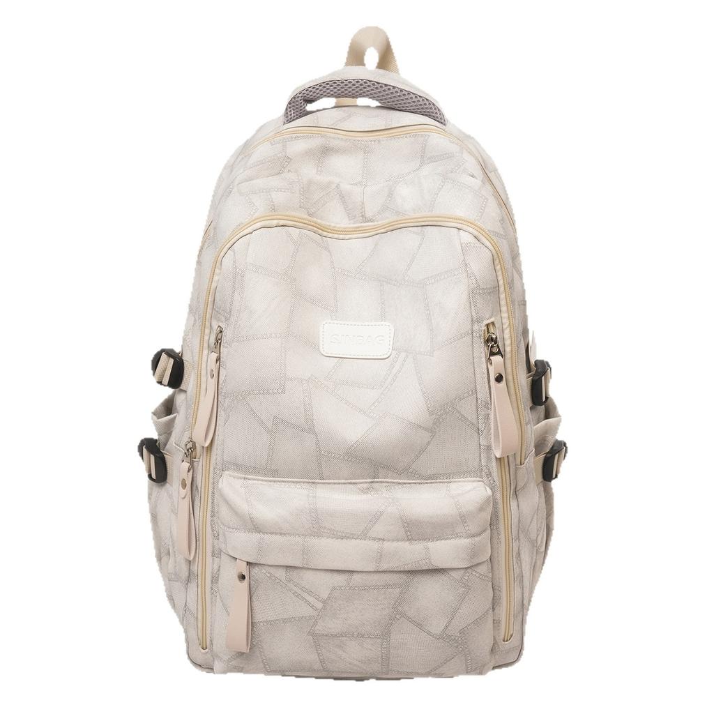 Schoolbag wholesale ins tooling trend college student couple backpack high quality air cushion high school sports student training backpack