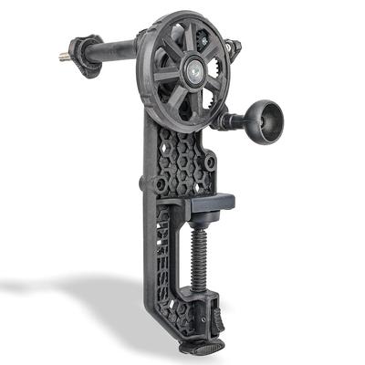 [DRESS] Maximum Winder EZ Fishing Line Winder Fishing Line Thread Winder Fishing Reel Spool Gear Beginner Easy Installation Black