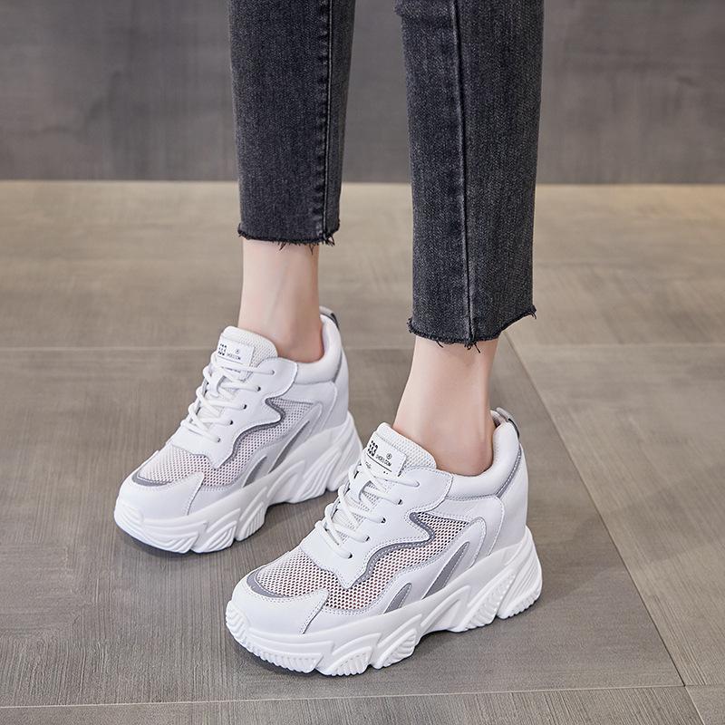 Daddy Shoes 1 Breathable New Super Fire Sports Casual Shoes Thick Sole Height Increase