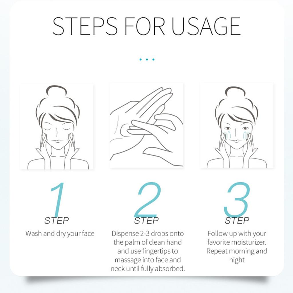 10ml Hyaluronic Moisturizing Facial Whitening Aging Cream Shrink Suitable For Peeling Dry Skin