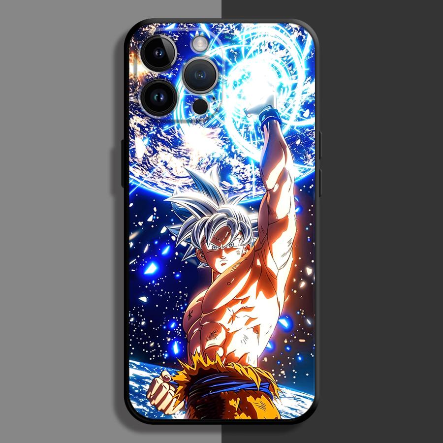 Dragon Ball Earth Son Goku Case for Apple iPhone 16Pro Max XR 12 Mini 7 6s 16e 8 Plus 15 14 XS X SE 11 13 Pro Soft Cover