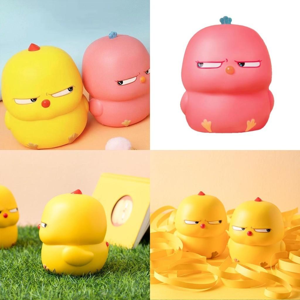Warbie The Bird Small Yellow Chicken Stress Reliever Toy For Office And Home Use Perfect For Anxiety Relief And Relaxation