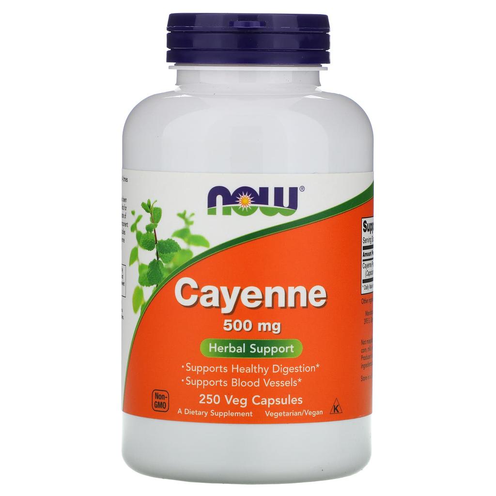 Cayenne, 500Mg, 250 Veggie Caps