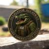 Alligator Alcatraz Collectible Coin Novelty 2025 Alligator Alcatraz Merch Alligator Alcatraz Challenge Coin Gifts Decorative