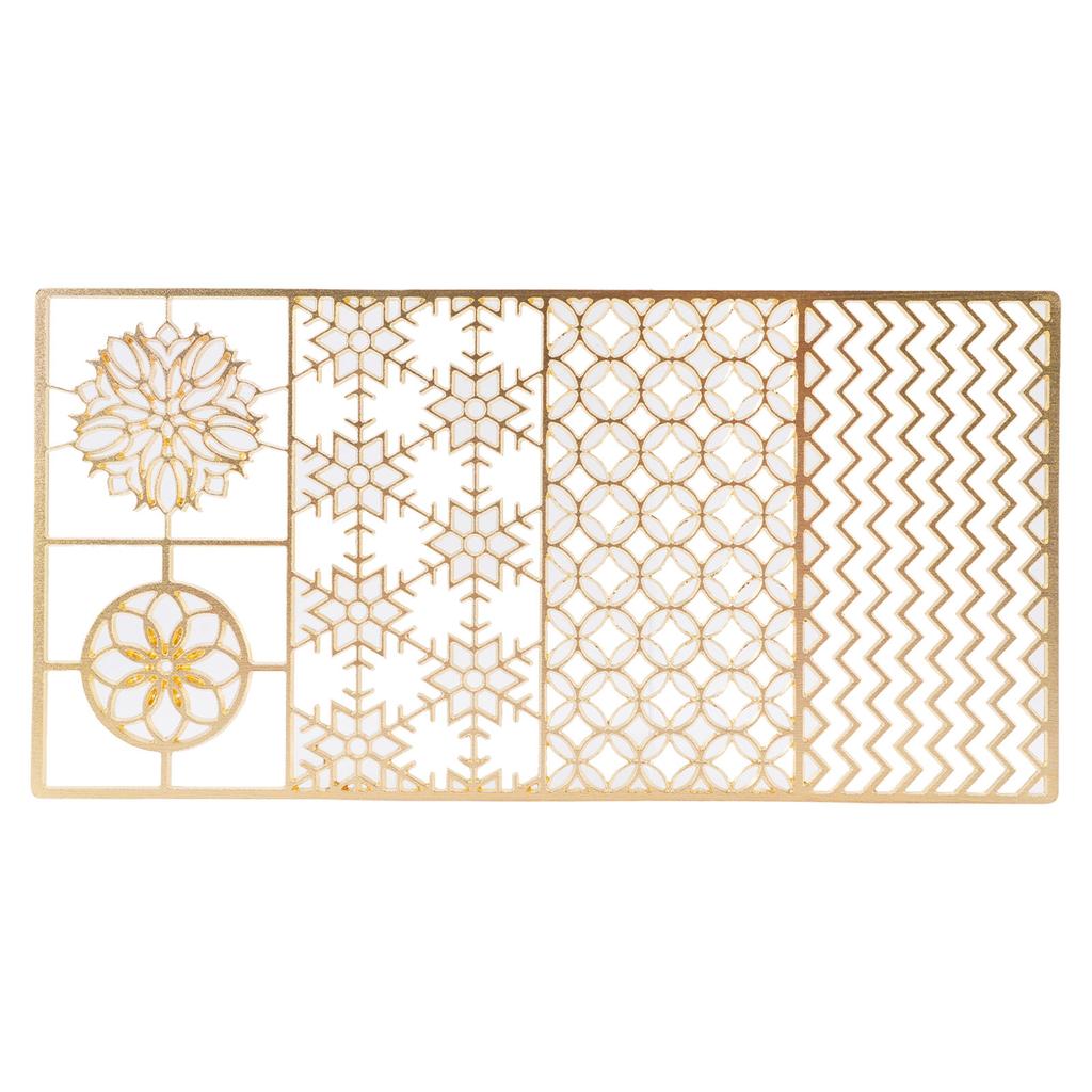 Transparent Ice Stamp Tray Copper Ice Cube Stamp Fast Patterns for Bartender Accessories For Cocktail Lovers Professional Barte