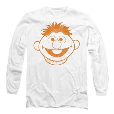 Sesame Street Unisex Adult Ernie Mono Long-Sleeved T-Shirt