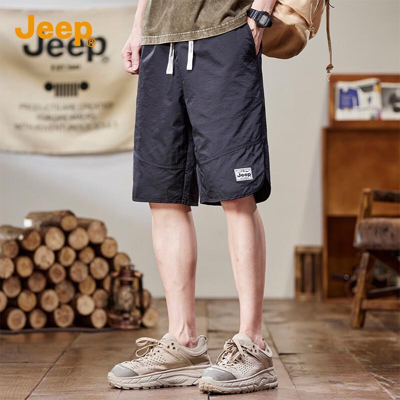 JEEP Men s Ice Silk Cooling Summer Casual Shorts 2XL
