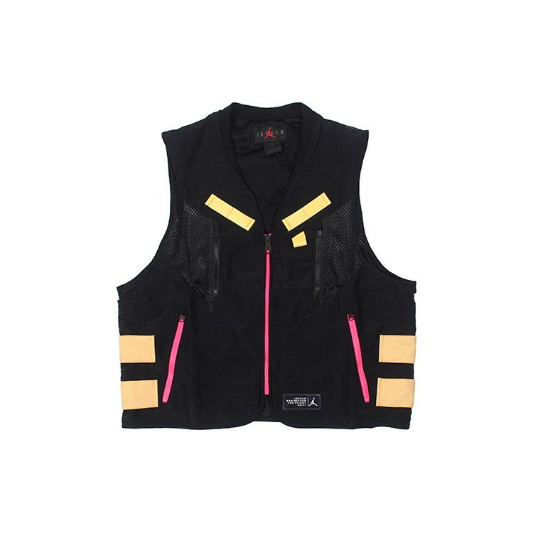 Air Jordan 23 Engineered Casual Woven Vest Black Men s CZ4819-010 L