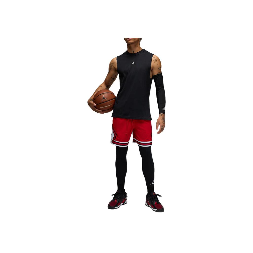 Jordan Sport Diamond Mesh Dri-Fit Shorts Red/Black/White Men Streetwear HF9910-687