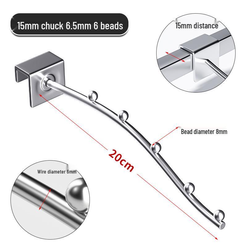 Multi-functional Anti-Theft Balcony Clothes Drying Rack with Hanging Hooks
