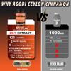 Ceylon Kaneel 3000 mg, Vlierbes 1000 mg, Guggul Hars 1000 mg, Acai Bes 500 mg, Groene Thee 120 capsules