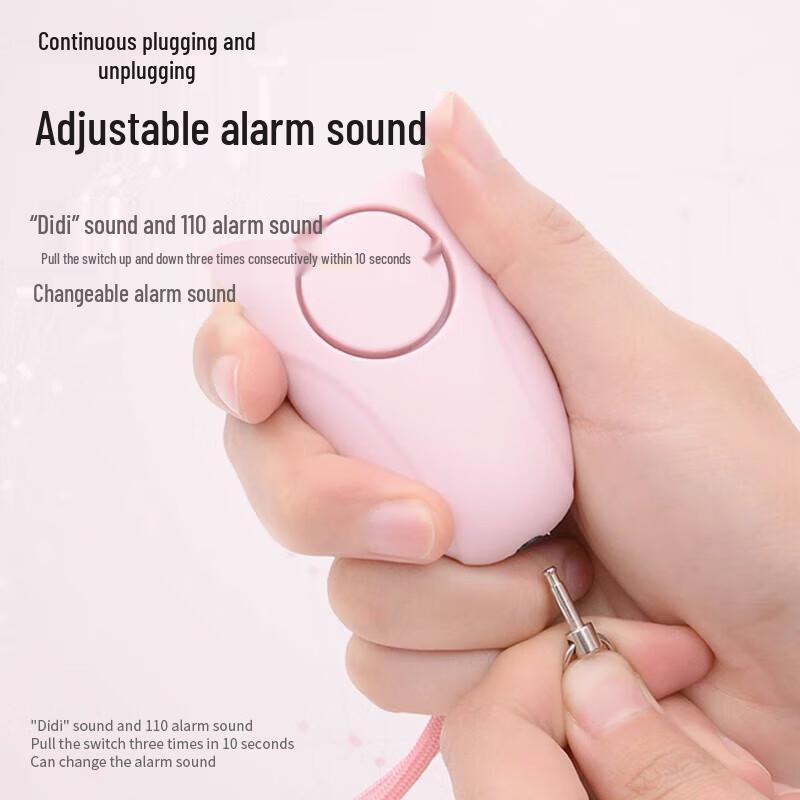 Portable Personal Safety Alarm & Flashlight